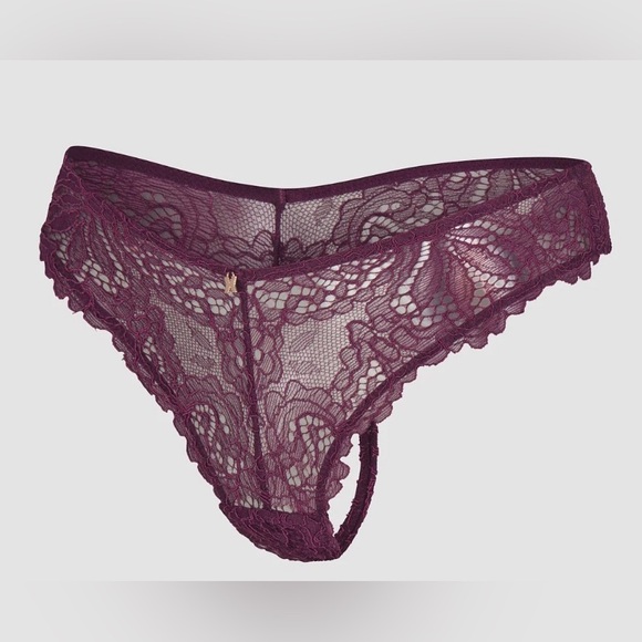Savage X Romantic Corded Lace Lingerie Set | Purple Persuasion | NWT - Picture 6 of 16